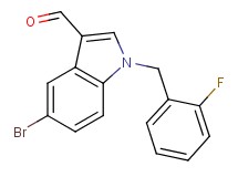 5-bromo-1-(2-fluorobenzyl)-1H-indole-3-carbaldehyde