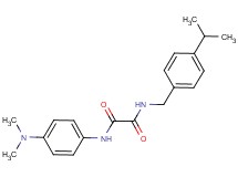 N-[4-(dimethylamino)phenyl]-N'-(4-isopropylbenzyl)ethanediamide