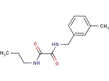 N-(3-methylbenzyl)-N'-propylethanediamide