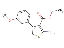 ethyl 2-amino-4-(3-methoxyphenyl)-3-thiophenecarboxylate