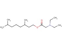 3,7-dimethyloctyl N,N-diethylglycinate