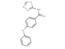4-phenoxy-N-1,3,4-thiadiazol-2-ylbenzamide