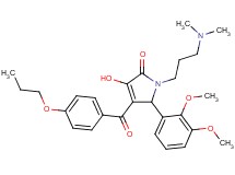 5-(2,3-dimethoxyphenyl)-1-[3-(dimethylamino)propyl]-3-hydroxy-4-(4-propoxybenzoyl)-1,5-dihydro-2H-pyrrol-2-one
