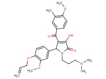 5-[4-(allyloxy)-3-methoxyphenyl]-1-[3-(dimethylamino)propyl]-3-hydroxy-4-(4-methoxy-3-methylbenzoyl)-1,5-dihydro-2H-pyrrol-2-one