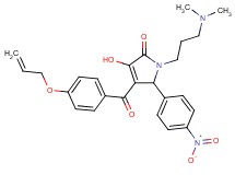 4-[4-(allyloxy)benzoyl]-1-[3-(dimethylamino)propyl]-3-hydroxy-5-(4-nitrophenyl)-1,5-dihydro-2H-pyrrol-2-one