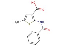 2-(benzoylamino)-5-methyl-3-thiophenecarboxylic acid