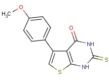 5-(4-methoxyphenyl)-2-thioxo-2,3-dihydrothieno[2,3-d]pyrimidin-4(1H)-one