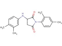 1-(2,4-dimethylphenyl)-3-[(3,4-dimethylphenyl)amino]-2,5-pyrrolidinedione