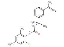 N-(2-chloro-4,6-dimethylphenyl)-N'-[1-(3-isopropenylphenyl)-1-methylethyl]urea