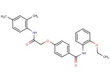 4-{2-[(2,4-dimethylphenyl)amino]-2-oxoethoxy}-N-(2-ethoxyphenyl)benzamide