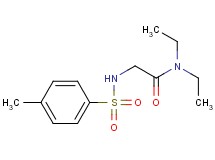 N~1~,N~1~-diethyl-N~2~-[(4-methylphenyl)sulfonyl]glycinamide