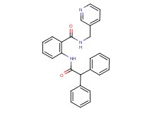 2-[(diphenylacetyl)amino]-N-(3-pyridinylmethyl)benzamide