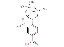 3-nitro-4-(1,3,3-trimethyl-6-azabicyclo[3.2.1]oct-6-yl)benzoic acid