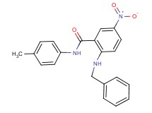 2-(benzylamino)-N-(4-methylphenyl)-5-nitrobenzamide