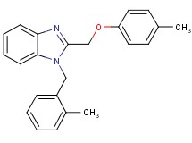 1-(2-methylbenzyl)-2-[(4-methylphenoxy)methyl]-1H-benzimidazole