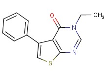 3-ethyl-5-phenylthieno[2,3-d]pyrimidin-4(3H)-one