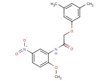 2-(3,5-dimethylphenoxy)-N-(2-methoxy-5-nitrophenyl)acetamide