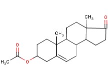 17-oxoandrost-5-en-3-yl acetate