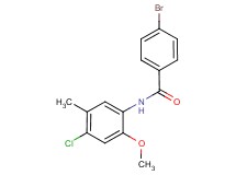 4-bromo-N-(4-chloro-2-methoxy-5-methylphenyl)benzamide
