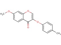 7-methoxy-3-(4-methylphenoxy)-4H-chromen-4-one
