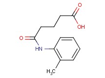 5-[(2-methylphenyl)amino]-5-oxopentanoic acid