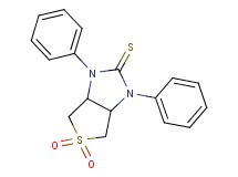 1,3-diphenyltetrahydro-1H-thieno[3,4-d]imidazole-2(3H)-thione 5,5-dioxide