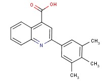 2-(3,4,5-trimethylphenyl)-4-quinolinecarboxylic acid