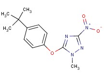 5-(4-tert-butylphenoxy)-1-methyl-3-nitro-1H-1,2,4-triazole