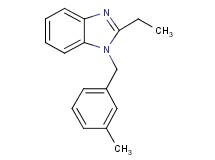 2-ethyl-1-(3-methylbenzyl)-1H-benzimidazole