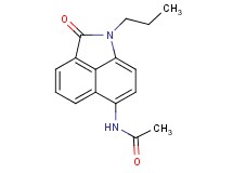 N-(2-oxo-1-propyl-1,2-dihydrobenzo[cd]indol-6-yl)acetamide