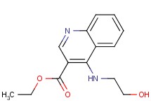 ethyl 4-[(2-hydroxyethyl)amino]-3-quinolinecarboxylate