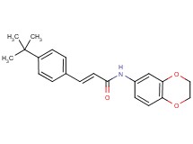 3-(4-tert-butylphenyl)-N-(2,3-dihydro-1,4-benzodioxin-6-yl)acrylamide