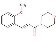 4-[3-(2-methoxyphenyl)acryloyl]morpholine