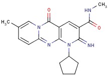 1-cyclopentyl-2-imino-N,8-dimethyl-5-oxo-1,5-dihydro-2H-dipyrido[1,2-a:2',3'-d]pyrimidine-3-carboxamide