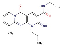 N-ethyl-2-imino-10-methyl-5-oxo-1-propyl-1,5-dihydro-2H-dipyrido[1,2-a:2',3'-d]pyrimidine-3-carboxamide