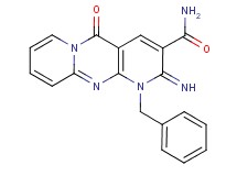 1-benzyl-2-imino-5-oxo-1,5-dihydro-2H-dipyrido[1,2-a:2',3'-d]pyrimidine-3-carboxamide