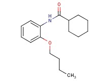 N-(2-butoxyphenyl)cyclohexanecarboxamide