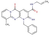 N-allyl-1-benzyl-2-imino-10-methyl-5-oxo-1,5-dihydro-2H-dipyrido[1,2-a:2',3'-d]pyrimidine-3-carboxamide