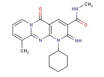 1-cyclohexyl-2-imino-N,10-dimethyl-5-oxo-1,5-dihydro-2H-dipyrido[1,2-a:2',3'-d]pyrimidine-3-carboxamide