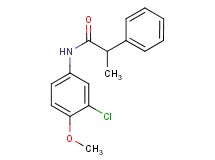 N-(3-chloro-4-methoxyphenyl)-2-phenylpropanamide