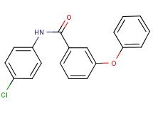 N-(4-chlorophenyl)-3-phenoxybenzamide