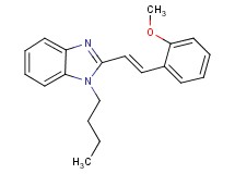 1-butyl-2-[2-(2-methoxyphenyl)vinyl]-1H-benzimidazole