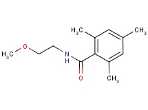 N-(2-methoxyethyl)-2,4,6-trimethylbenzamide