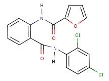N-(2-{[(2,4-dichlorophenyl)amino]carbonyl}phenyl)-2-furamide