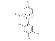3-bromo-N-(4,5-dimethyl-2-nitrophenyl)benzamide