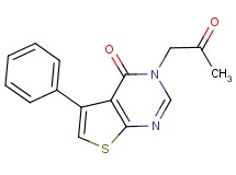 3-(2-oxopropyl)-5-phenylthieno[2,3-d]pyrimidin-4(3H)-one