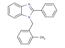1-(2-methylbenzyl)-2-phenyl-1H-benzimidazole