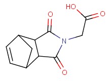 (3,5-dioxo-4-azatricyclo[5.2.1.0~2,6~]dec-8-en-4-yl)acetic acid