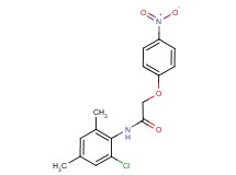 N-(2-chloro-4,6-dimethylphenyl)-2-(4-nitrophenoxy)acetamide