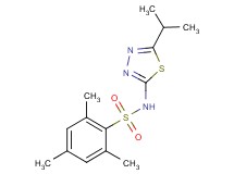 N-(5-isopropyl-1,3,4-thiadiazol-2-yl)-2,4,6-trimethylbenzenesulfonamide